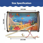 Magnetic Fishing game for kids 3+ Age - Mini Leaves