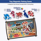 Magnetic Fishing game for kids 3+ Age - Mini Leaves