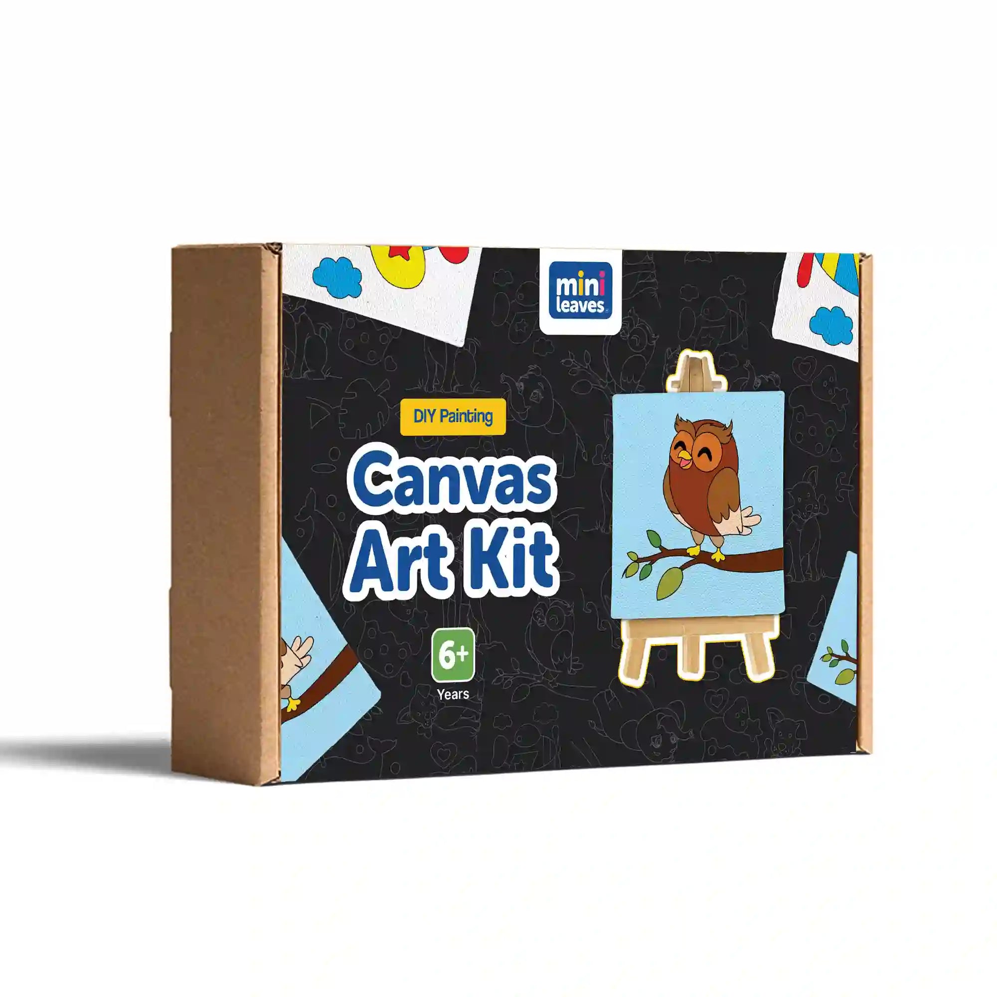 Canvas Craft Art Paint Kit for Beginner 6+ Years